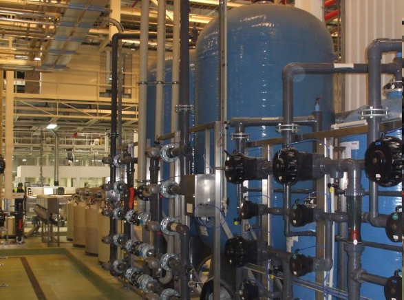 wtaer purification plant multimedia RO