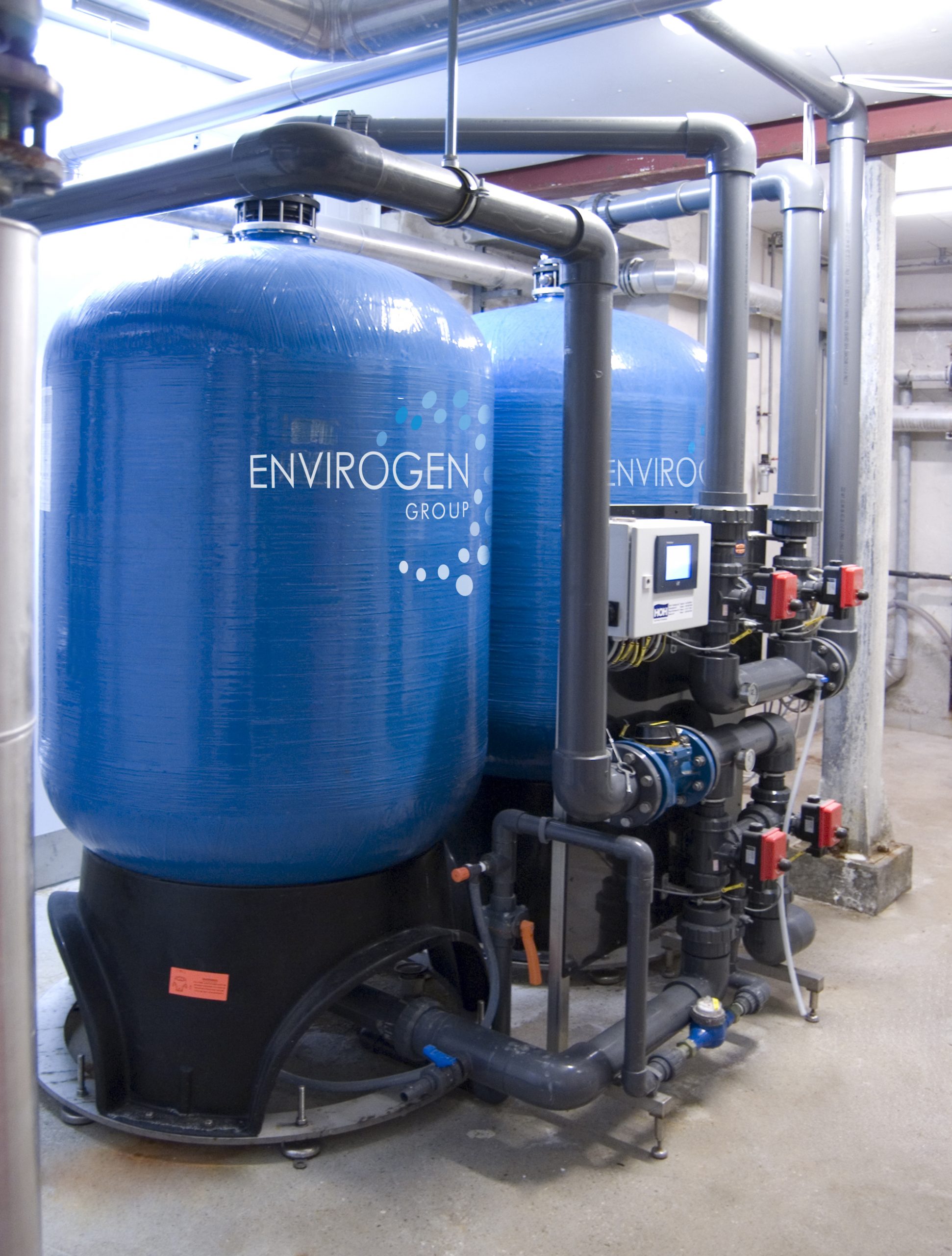 water softening plant