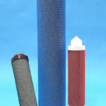 Oil adsorption filter cartridges