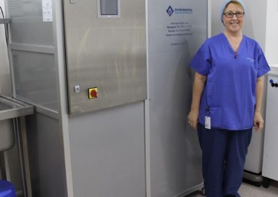 Increased Endoscope Decontamination Capacity Achieved at Fairfield Independent Hospital, St Helens