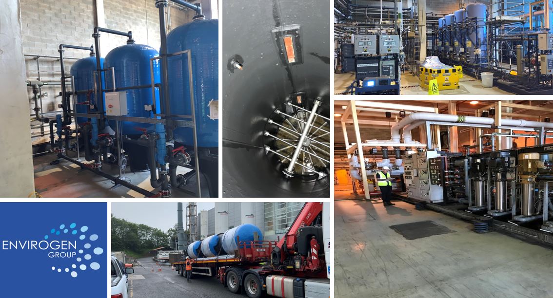 Ultra-pure water systems refurb - Plessey