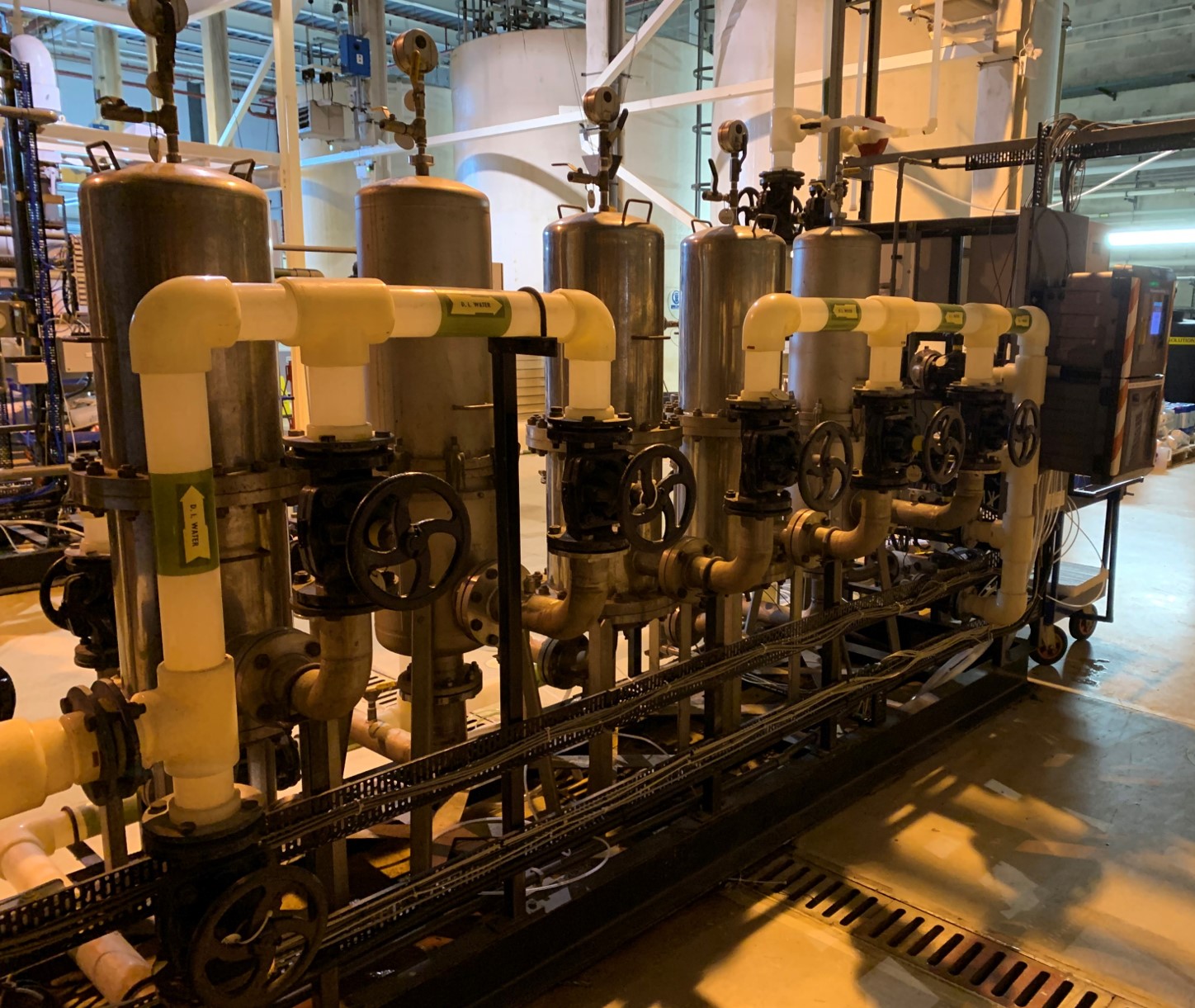 water treatment plant refurbishment