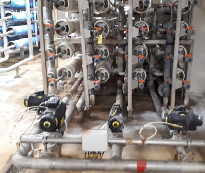 water treatment plant refurbishment