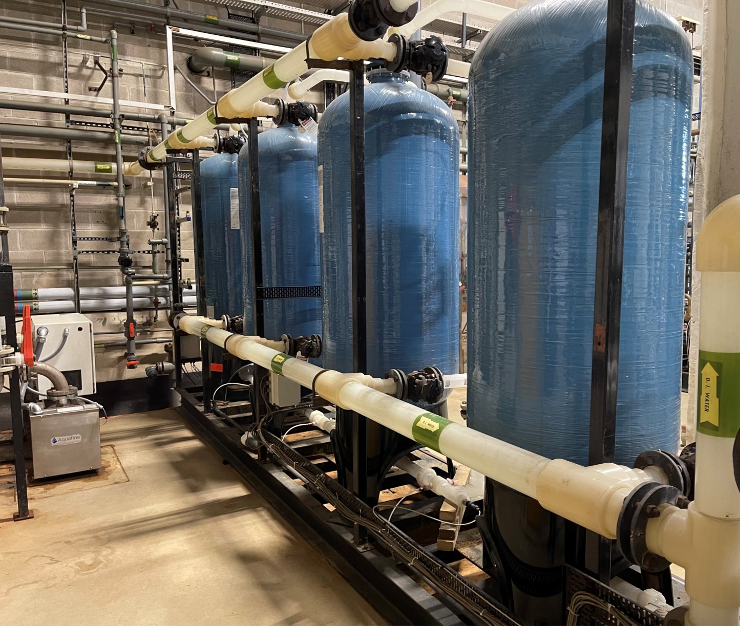 Water treatment plant refurbishment