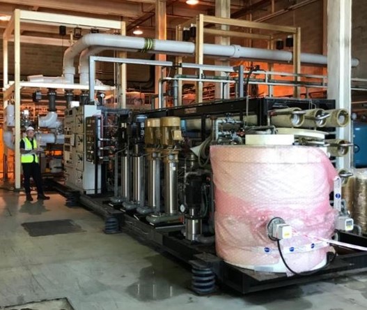 Water treatment plant refurbishment