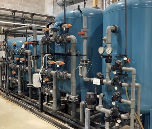 Water treatment plant refurbishment