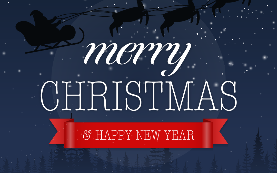Wishing you a Merry Christmas and a Happy, Healthy New Year